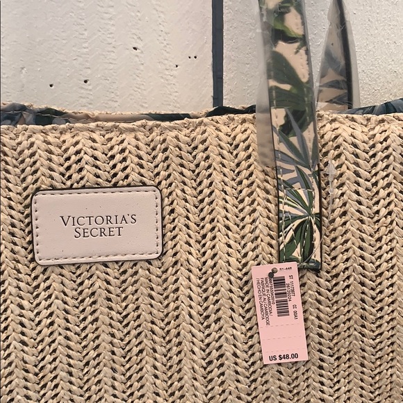 Victoria’s Secret Woven Tote - Picture 3 of 4